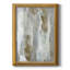 «Textured Neutrals & Gold I», reproduction d'art sur toile encadrée-2117361861