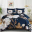 Ensemble d'édredon floral 7 pièces - Ensemble de literie en microfibre douce pour toutes les saisons-122522735-122522744