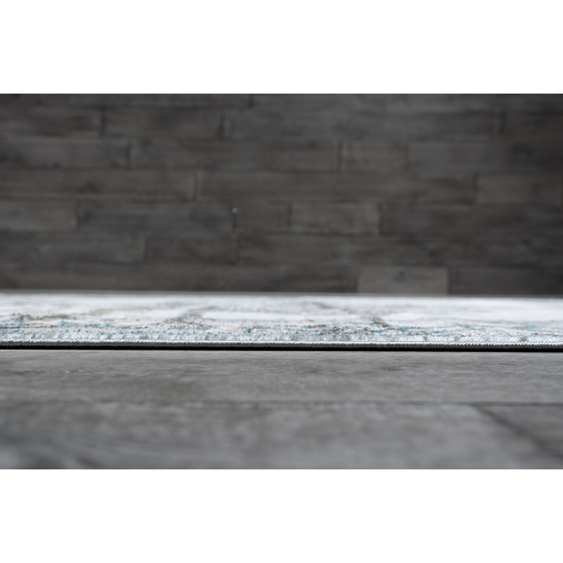 Meribah Oriental Indoor Rug, Rectangle 7'8" x 11'