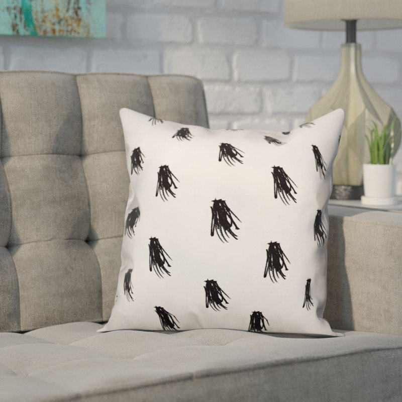Coussin d’impression pampille beaulieu , 16 po x 1 po, Housse de coussin