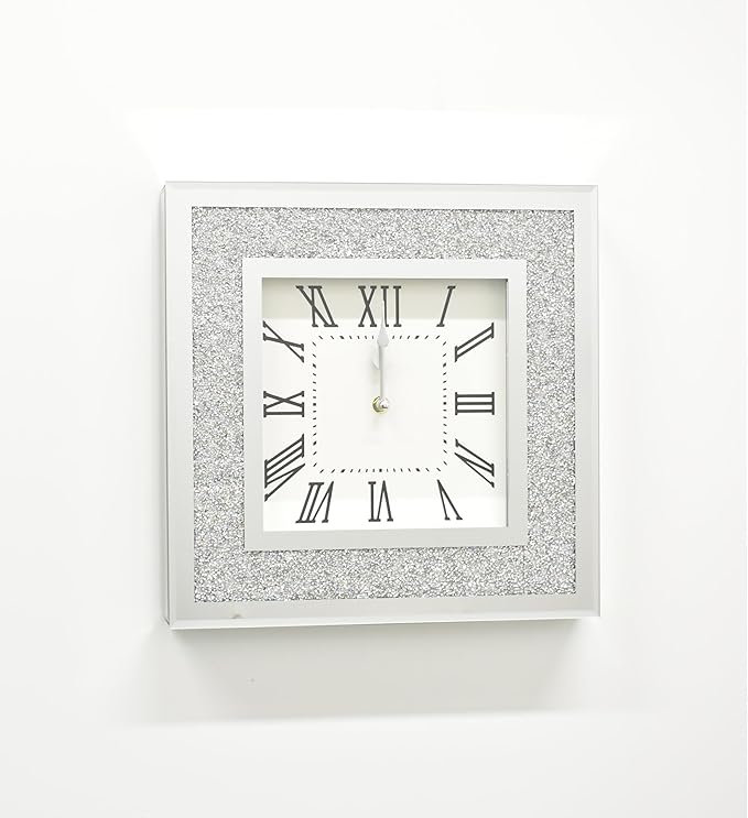 Glass Wall Clock