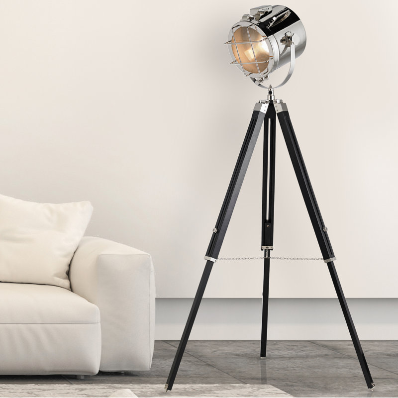 Huntington Beach Tripod Floor Lamp