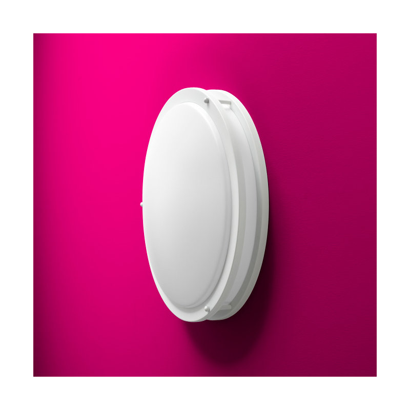 Oracle Acrylic Flush Mount, White