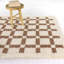 Yingling Tan Trellis Shag Area Rug-1790320857