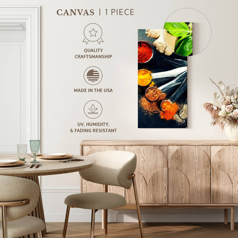 Common Spices, 54" H x 27" W