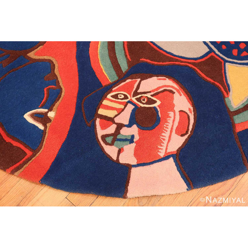 One-of-a-Kind Round 7'2" X 7'2" Area Rug