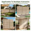 Cloison de 72 po H 5 po