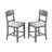 Contemporary 7pc Counter Height Dining Set