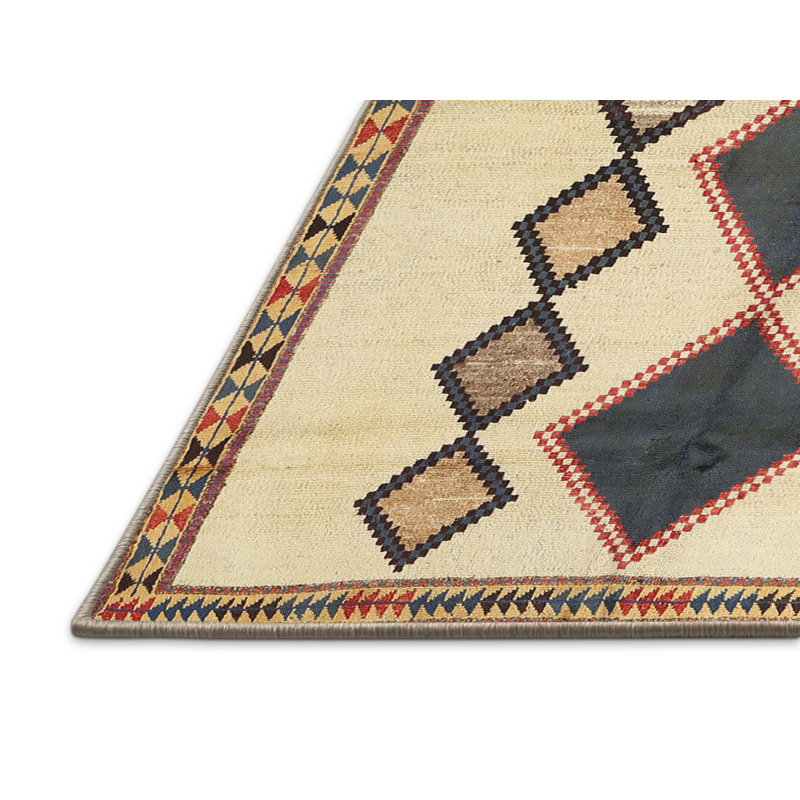 Southwestern Indoor Rug, Rectangle 7' x 9'