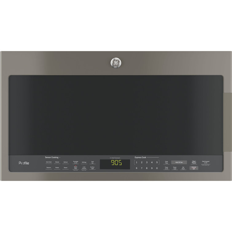 GE Appliances 2.1 Cubic Feet 1000 Watt Over The Range Microwave with Sensor Cooking
