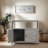 Wooden Patio Bar Table Set With Storage, Buffet Cabinet Sideboard For Outdoor And Indoor-2047972370