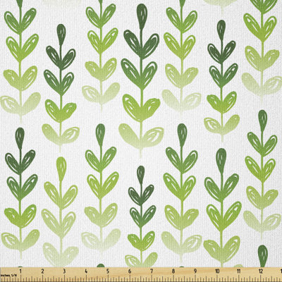 Christopher-Scott Eco Herbs Branch Leaves Multi-Purpose Fabric