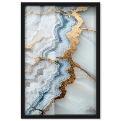 Décoration murale Denim Dreams II Shadowbox Print par Art Remedy