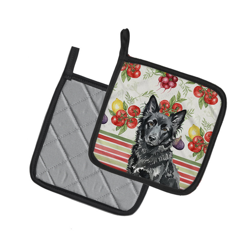 Mudi Vegetables Pair of Pot Holders