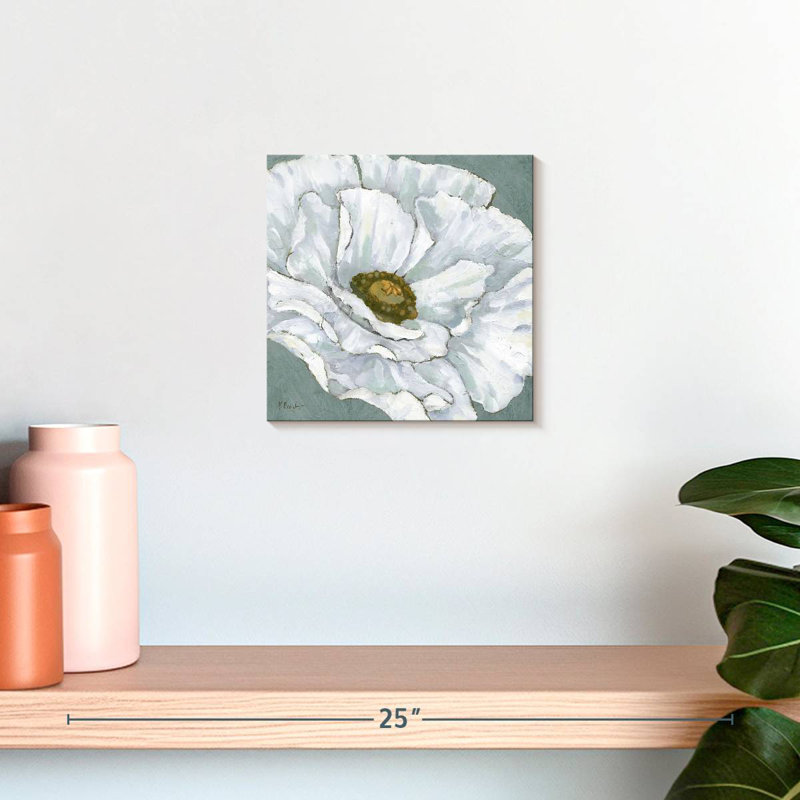 Floral Bloom II, 10" H x 10" W