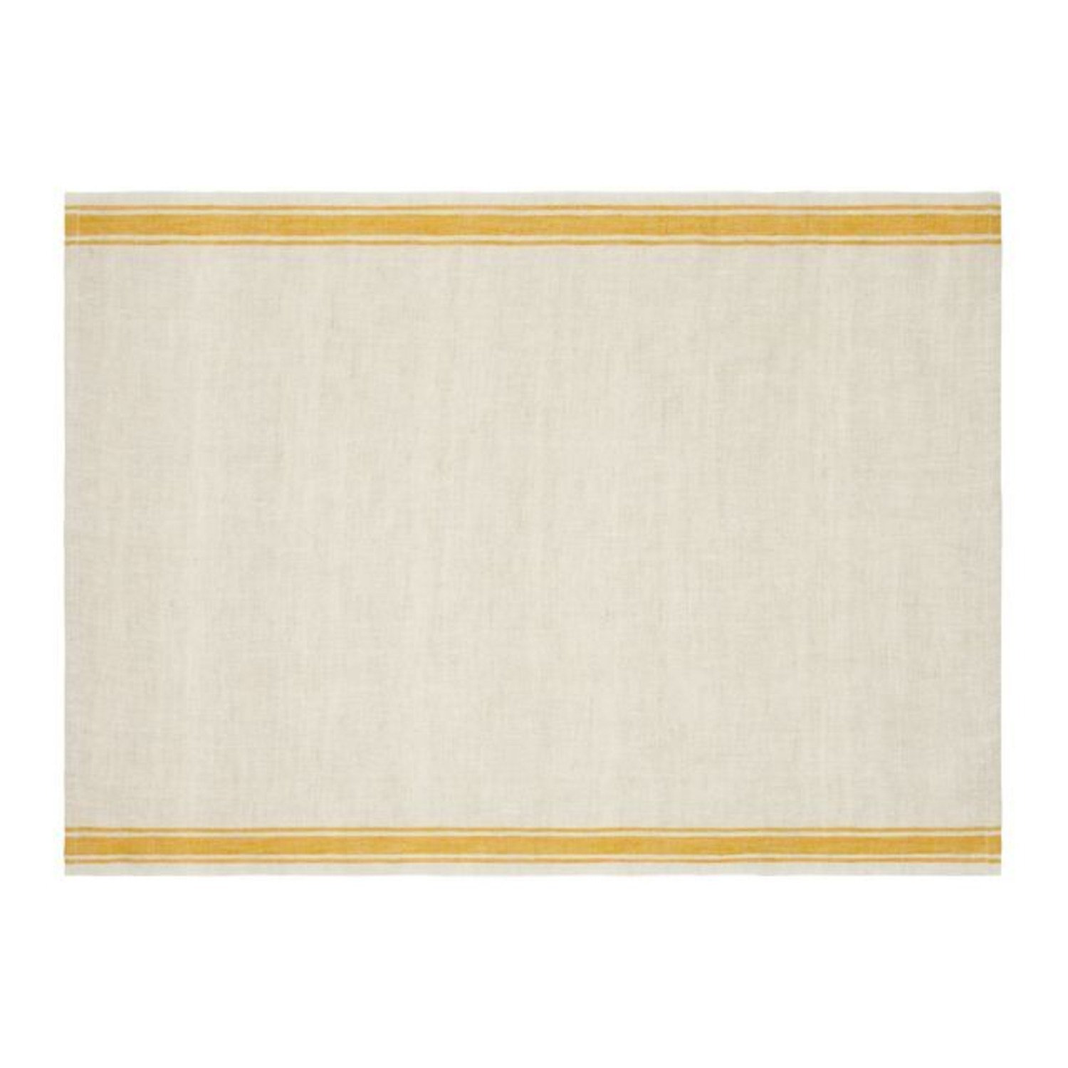 Gillespie Linen Tea Towel, Yellow