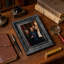Cadre photo noir 3 pièces pour photos et photos de famille 8 po x 10 po