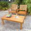 Kasandra Outdoor Teak Dining Armchair