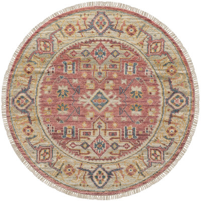 Myndee Wool Oriental Area Rug
