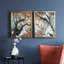 Fall Tree I - ensemble de 2 peintures encadrées-925247193-925247172