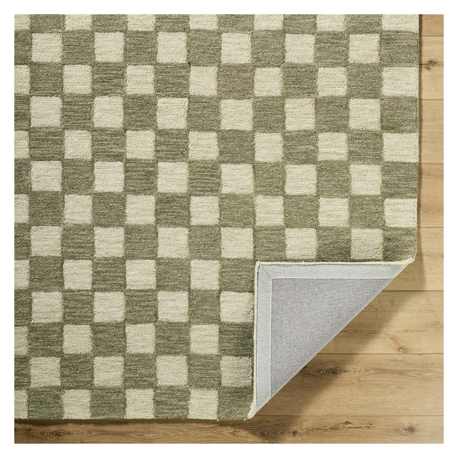 Wright Handmade Rug, Rectangle 6' x 9'