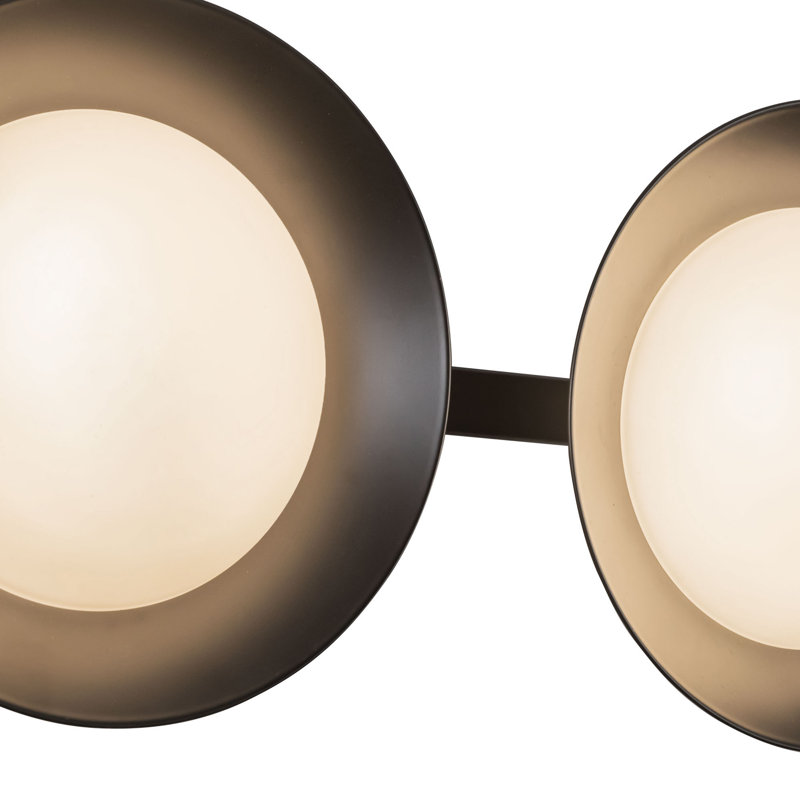 Luminaire de salle de bain à DEL 36 po Cleo, Noir mat