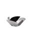 Twist Again Metal Sleek Decorative Bowl in Stainless Steel
