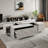 Rectangular Sliding Top Coffee Table With 2 Drawers And 2 Hidden Storage Compartments