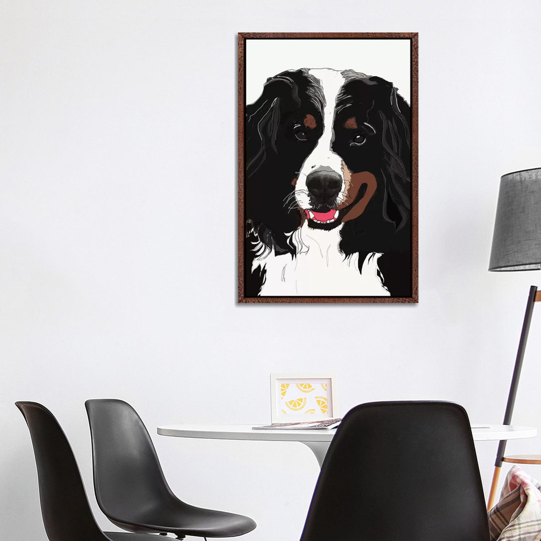 Berner Sennenhund I von Sketch And Paws - Gallery-Wrapped Canvas Giclée on Canvas