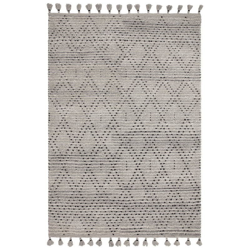 Cretien Moroccan Hand Woven Area Rug, Rectangle 120 x 170cm