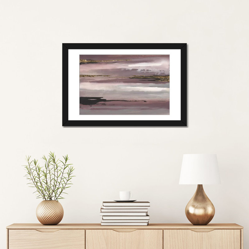 «Gilded Storm IV» par Chris Paschke, reproduction sur toile tendue sur châssis, H 16 po x l 24 po x P 1 po, Blanc