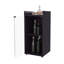 Bar 1 porte Wenge avec tablette ouverte