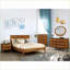 Table de chevet 2 tiroirs Mid-Century-366690460
