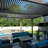 Louvered Pergola 11' x 15' Outdoor Aluminum Pergola with Adjustable Roof for Deck Backyard Hardtop Gazebo