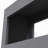 6.25"x20.5"x28.25" Gray Bathroom Rolling Cabinet With Organizer Package Storage
