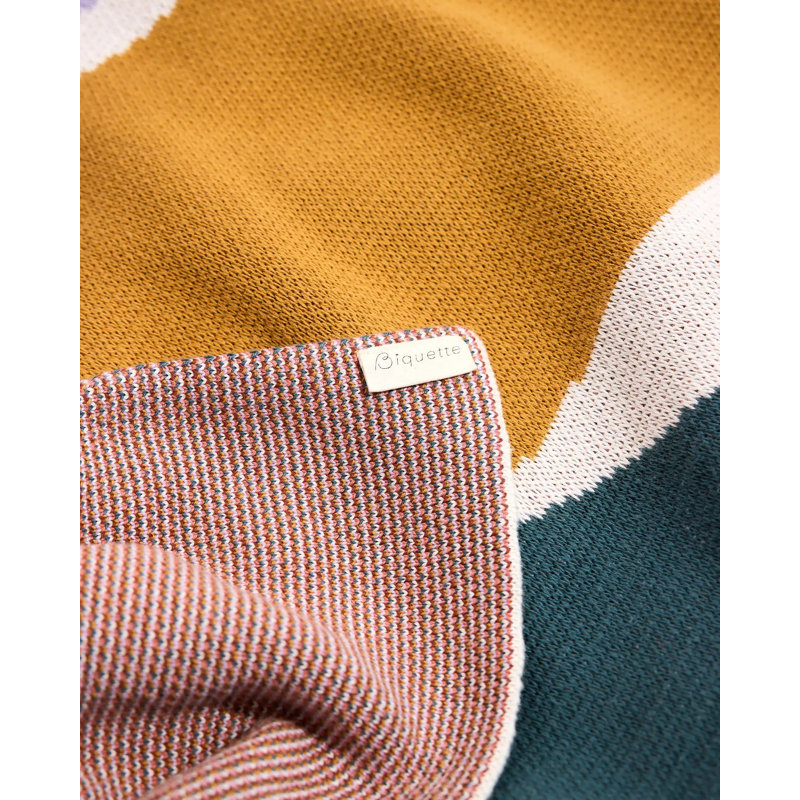 Easy Breezy Throw Blanket, Half Tones