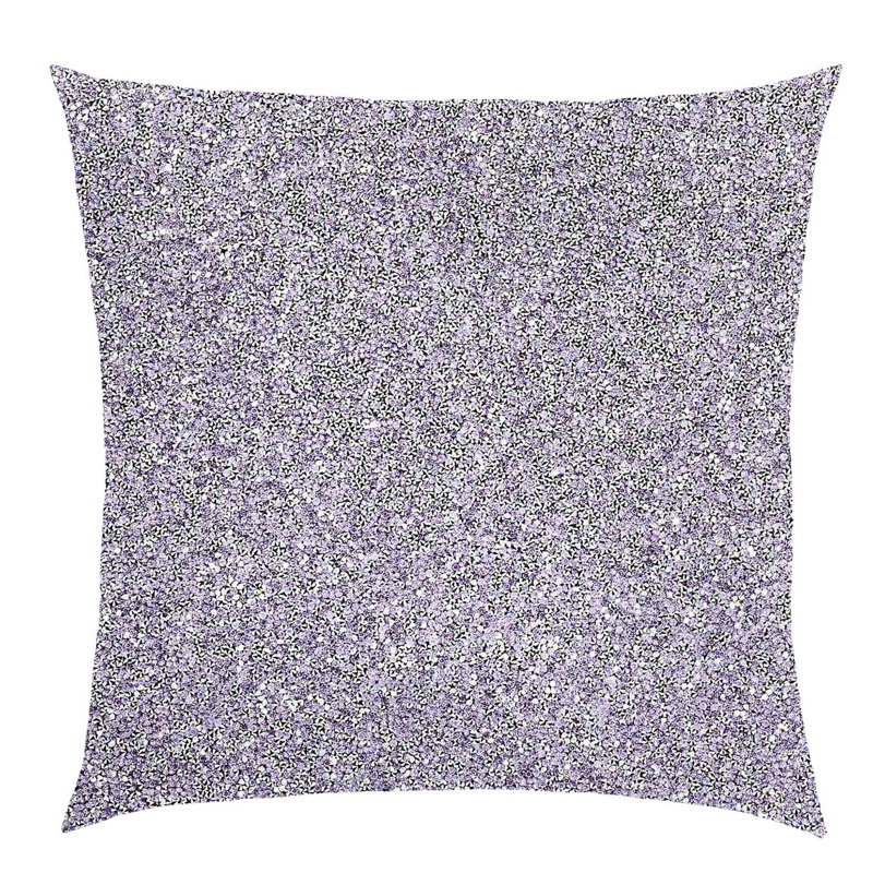 Lavender Velvet Rhinestone Oversize Lumbar Throw Pillow 14x20