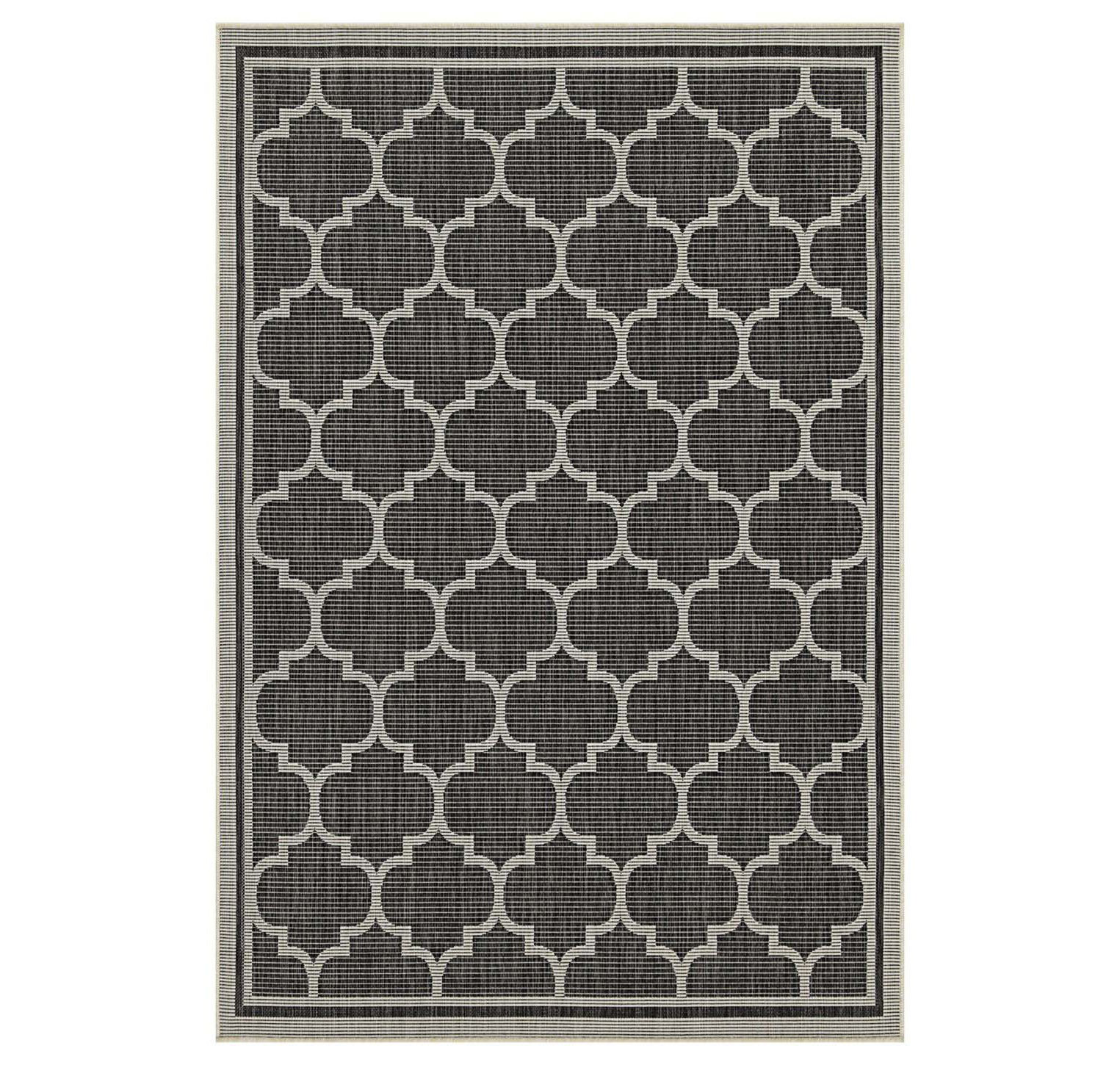 Project Source Rugs Red Barrel Studio® Trellis Patterned Indoor/Outdoor Area Rug | Wayfair