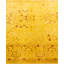 Overdyed Hand-Knotted Wool Modern-Contemporary Yellow Area Rug 6' 3" x 8' 10"