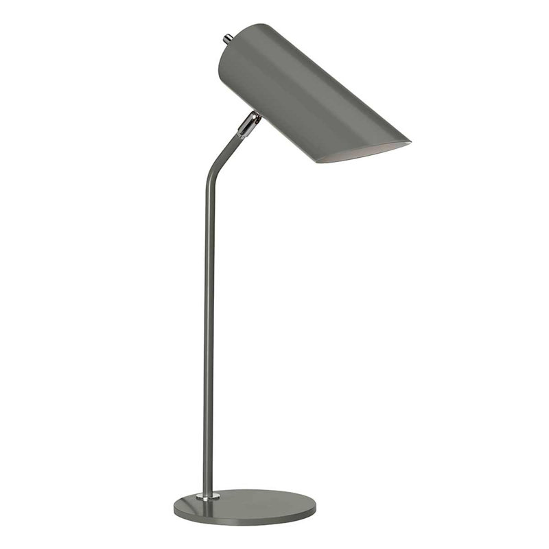 Offerman Metal Table Lamp, Dark Grey