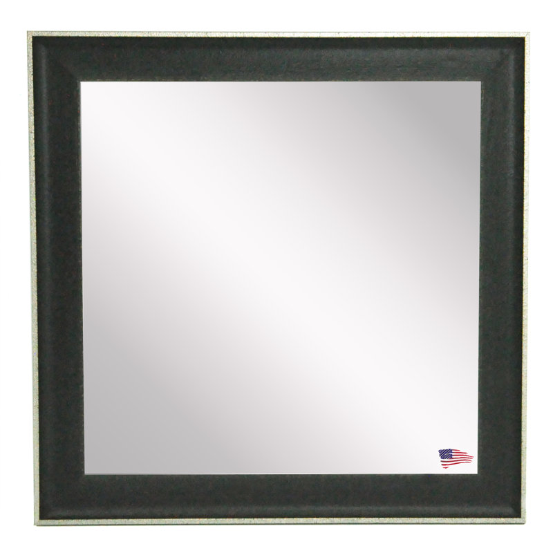 Undercliff Flat Wall Mirror, 22" H x 46" W