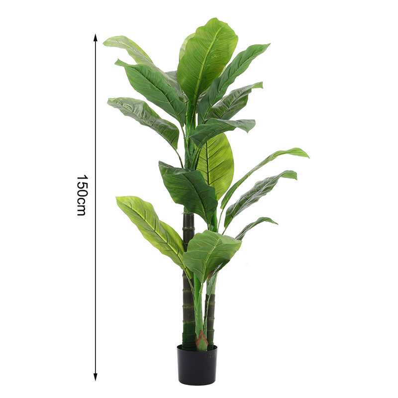 150cm Faux Bonsai Plant in Fabric；Plastic Freestanding