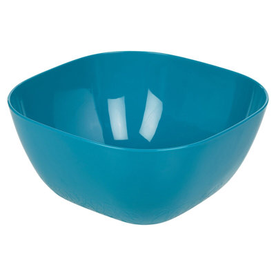 Large Durable Plastic Salad Serving Bowl Microwave Dishwasher Food Safe