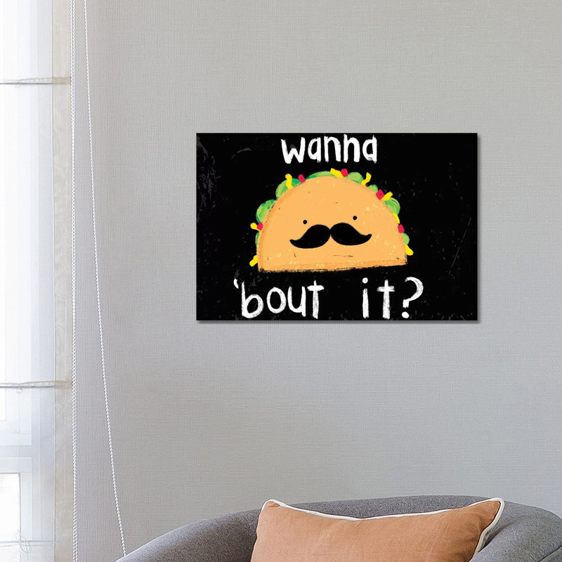 Taco-Bout It III by Jessica Weible - Wrapped Canvas Gallery-Wrapped Canvas Giclée, 66.04 cm H x 45.72 cm W