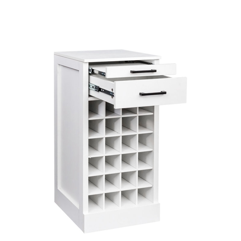 Buffet brun modulaire 24 pièces, Blanc