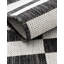 Tapis intérieur / extérieur rayé gris anthracite / ivoire Finkelstein-1597401957