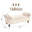 Velvet Upholstered Storage Bench-608323966
