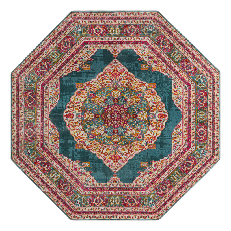 Folmar Oriental Indoor Rug, Octagon 8'