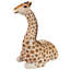 Statue Zari la girafe au repos