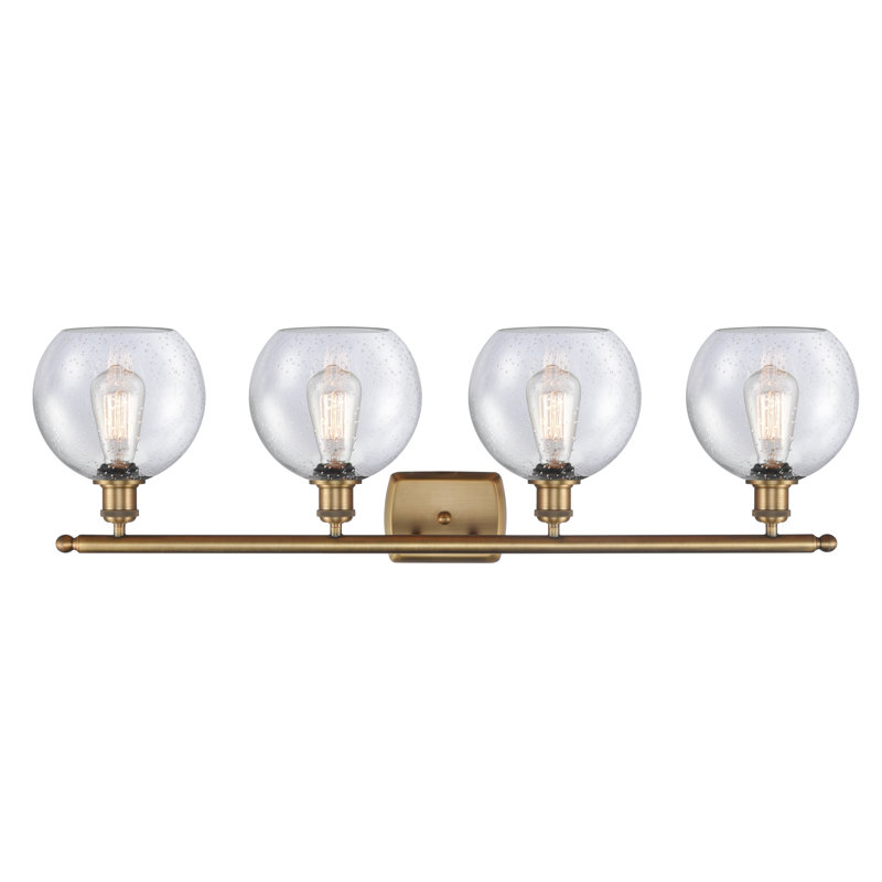 Cindi 4 - Light Vanity Light, No Bulb Included, Brushed Brass